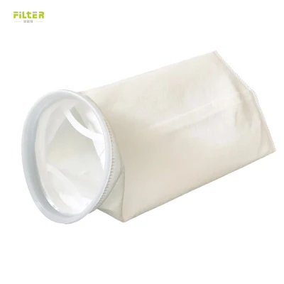 Calcetines de filtro líquido de grado alimentario de PP/PE/nylon/PTFE Micron