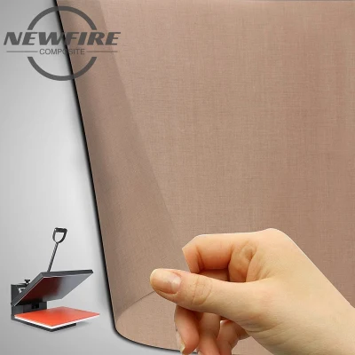 Fabricante tela tejida recubierta de PTFE de alta calidad resistente a ácidos, resistente a álcalis, resistente a altas temperaturas y tejido de PTFE no pegajoso