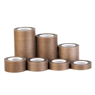  Recubierto de silicona autoadhesivo sin camisa cinta de fibra de vidrio PTFE