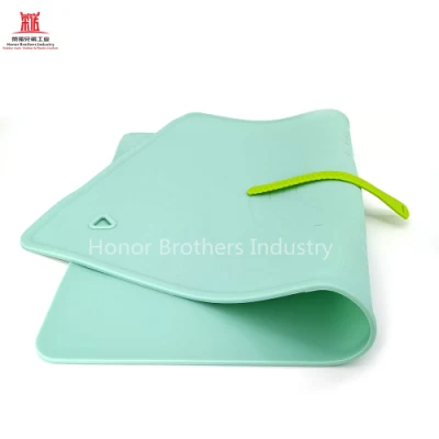  Alfombrilla de pastelería para hornear con base de silicona con medida antiadherente