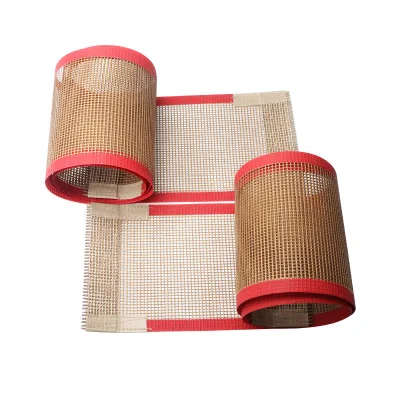 Impresión textil Industrial PTFE Open Mesh cinta transportadora