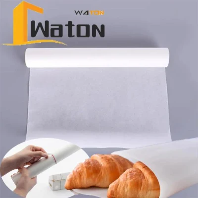 Blanco Best-Selling Aceite de silicona de grado alimentario Non-Stick bicarbonato de papel de embalaje