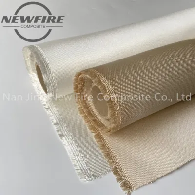 Silicona de alta estructura sílice/PU/Vermiculita/acrílico/Tela de fibra de vidrio de sílice recubierto de sílice de los productos de alta calidad Buen Precio tejido de sílice resistente al fuego