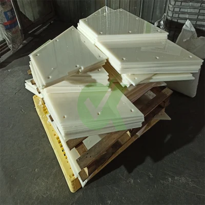 Camión de UHMWPE verde hoja de la camisa del UHMWPE Forro de silo