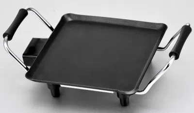 Aluminio eléctrico barbacoa Griddle Sartén Grill