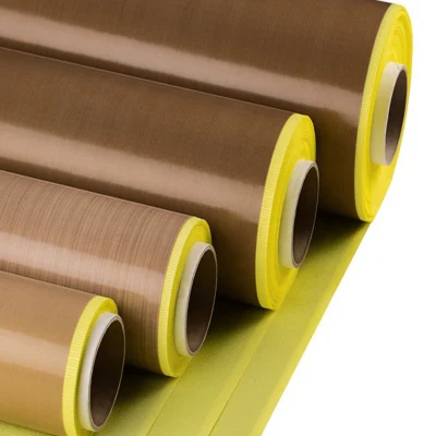  0,3mm tela adhesiva de fibra de vidrio recubierta de PTFE