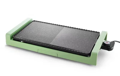 Parrilla Teppanyaki Griddle Grill eléctrico multifuncional sin humo de plato de barbacoa sin palo Pan