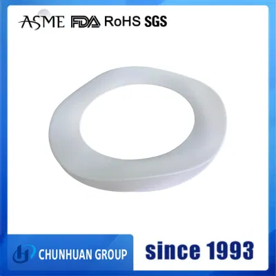 Material de sellado de expansión suave Junta de plástico PTFE con espesor uniforme