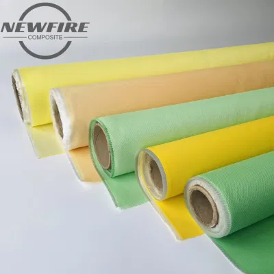 Itinerante de fibra de vidrio tejido revestido de /uno o ambos lados de caucho de silicona/PU/Vermiculita/PTFE/Acrílico Tejido de fibra de vidrio recubierto de fibra de vidrio ignífugo
