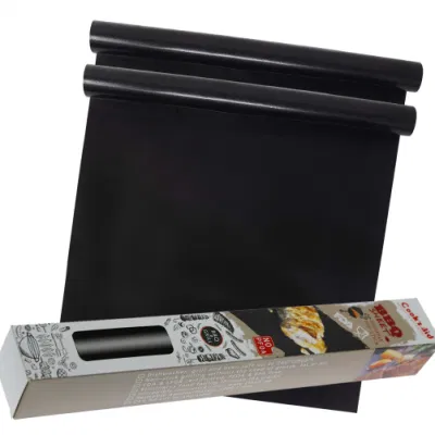 Non-Stick Barbecue Grill Mats BBQ Grill Mat PTFE Baking Sheets Revestimiento del horno