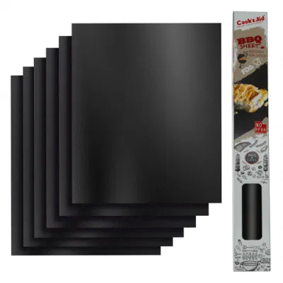 Plancha de cocina de PTFE personalizada para la parrilla antifuego Non Stick BBQ Revestimiento del horno