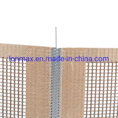 Tamaño 4*4mm-10*10mm de malla abierta de PTFE de fibra de vidrio para secador UV