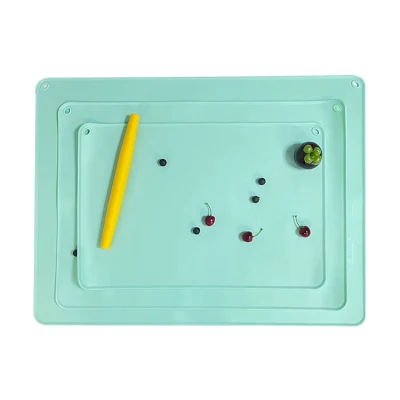 China Fabricante Pastry Mat Pure silicona hornear Mat masa Rolling Fondant con medidas