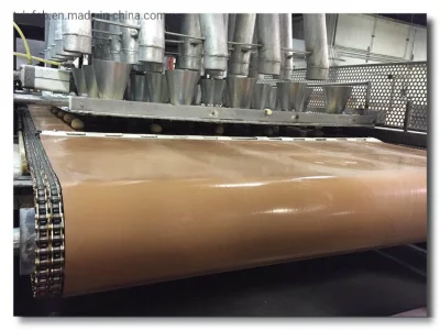  No Stick de alta temperatura los alimentos sanos de la correa de tortilla con tejido de revestimiento de PTFE