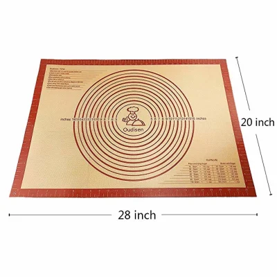 100% Non-Stick Food Grade Fiberglass Cloth silicona Baking Mat Liner Para horno