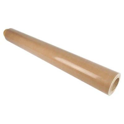 Resistencia a altas temperaturas antiestático Lado único de PTFE revestimiento de tejido de fibra de vidrio recubierto de tejido retardante de fuego