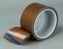 Cinta autoadhesiva de fibra de vidrio recubierta de PTFE de un lado