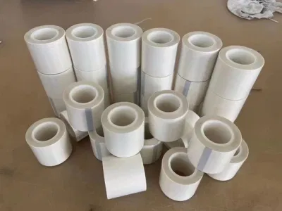 Resistente a productos químicos de un solo lado de fibra de vidrio recubiertas de PTFE tejido Adhesivo Auto