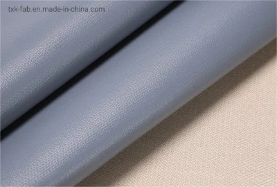 Resistencia a altas temperaturas de un lado un paño de tela de fibra de vidrio recubiertas de PTFE para la protección contra incendios de cortina