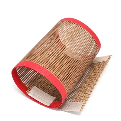 Un buen rendimiento precio competitivo de PTFE de Kevlar de malla abierta de cinta transportadora