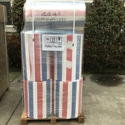Forst Filtro HEPA rollos de papel ondulado de medios de comunicación en la Filtración de aire