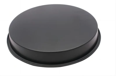 En varios tamaños Non-Stick mayorista Acero al carbono de la Ronda de pan de pizza bandeja para hornear.