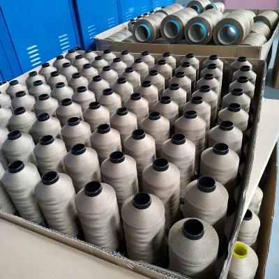 Resistencia a altas temperaturas de fibra de vidrio PTFE Hilo de Coser Bolsas para filtro de aire