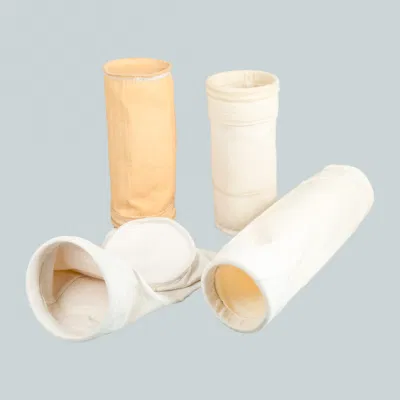Filtro de polvo de fibra de vidrio recubiertas de PTFE Filtro de bolsa de tela