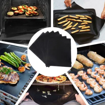 Non Stick Gas Carbón eléctrico Grill Accesorios para barbacoa Grill exterior Alfombrillas para hornear
