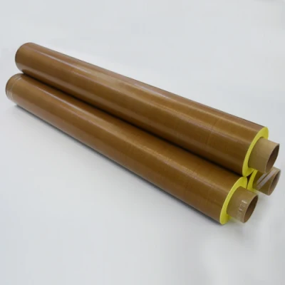 precio de fábrica de vidrio PTFE adhesivo de silicona Cinta de tela de saco de la máquina de sellado