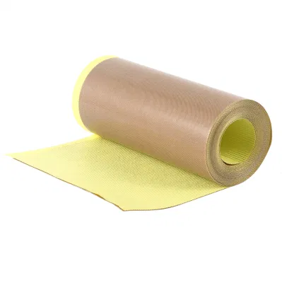 La cinta de fibra de vidrio PTFE se utiliza con tejido de alta temperatura