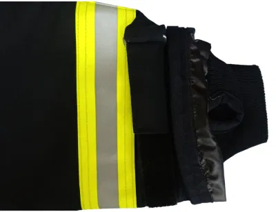 Traje de chaqueta de bombero Aramid ropa de bombero lucha contra incendios ropa de seguridad reflectante