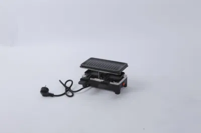 Placa de piedras sin humo Reclette eléctrica barbacoa para 8 persona