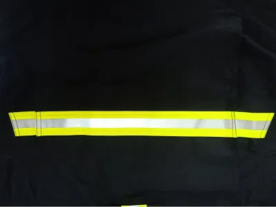 Traje de chaqueta de bombero Aramid ropa de bombero lucha contra incendios ropa de seguridad reflectante