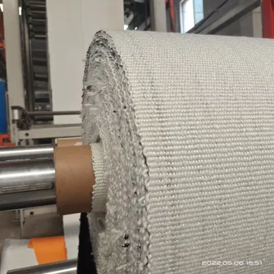 El neopreno recubierto de tela de fibra de vidrio acrílico / rollo rollo de tela de fibra de vidrio manta ignífuga Roll Roll manta de soldadura disponible en cualquier color
