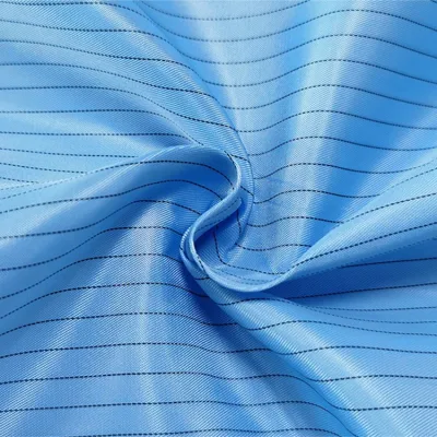 99%1%poliéster impermeable antiestático de carbono para la ropa lavable y reutilizable