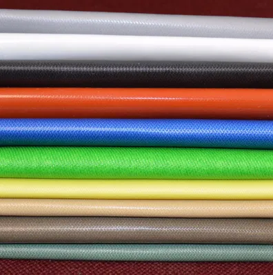 Venta directa de fábrica china de la soldadura de caucho de silicona ignífuga de fibra de vidrio recubierto de tela