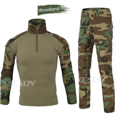 Nuevo diseño de camuflaje digital uniforme táctico