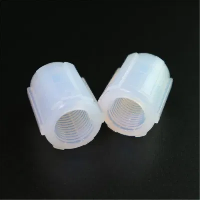 Material de fluoropolímero de alta transparencia fabricado con conector PFA