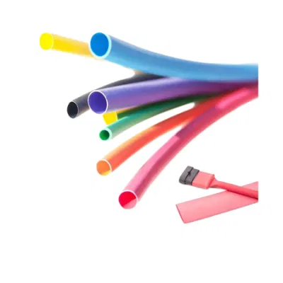 Wellco Especificaciones personalizables aislamiento de tubos termorretráctiles Poliolefina PVDF FEP Tubo termorretráctil PTFE antideslizante