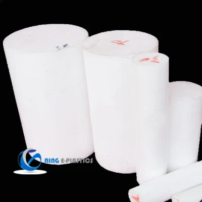 6-400mm blanco negro de la junta de vástago de PTFE fundido Teflon PTFE Tubo barra sólida Varilla de plástico para anillos