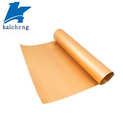 Revestimiento de PTFE reutilizable Golden resistente al calor para horno/PTFE