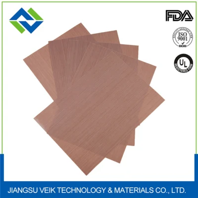 Tela de fibra de vidrio recubierta de PTFE antiadherente