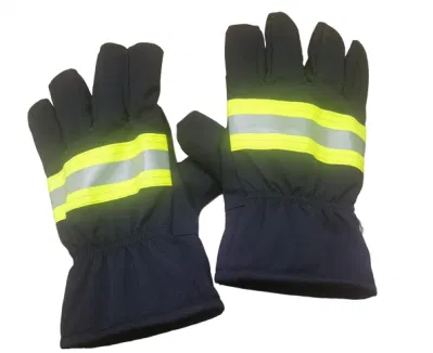 Traje de chaqueta de bombero Aramid ropa de bombero lucha contra incendios ropa de seguridad reflectante