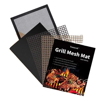 Tejido de fibra de vidrio PTFE para parrilla de barbacoa Conjunto de hojas