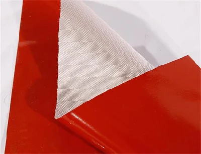 Tejido de fibra de vidrio recubierto de silicona ignífua