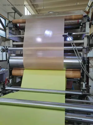 La alta temperatura de tela de fibra de vidrio recubiertas de PTFE anti-adherente telas para cinta autoadhesiva