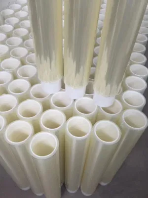 Cinta de poliéster transparente resistente al calor 0,06mm con cinta de silicona