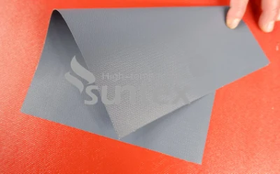 Tejido de fibra de vidrio recubierto de PTFE resistente a las llamas 17oz carcasa de aislamiento térmico Rollo de tela de fibra de vidrio