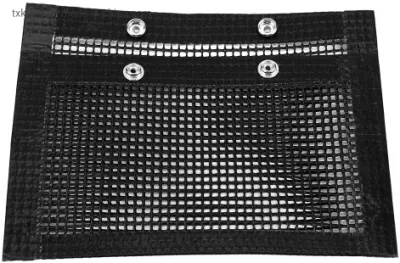 Resistente al calor de PTFE anti-adherente de la bolsa de rejilla de malla para picnic